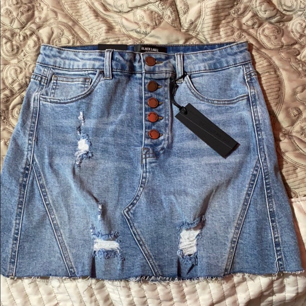 distressed mimi skirt forever 21